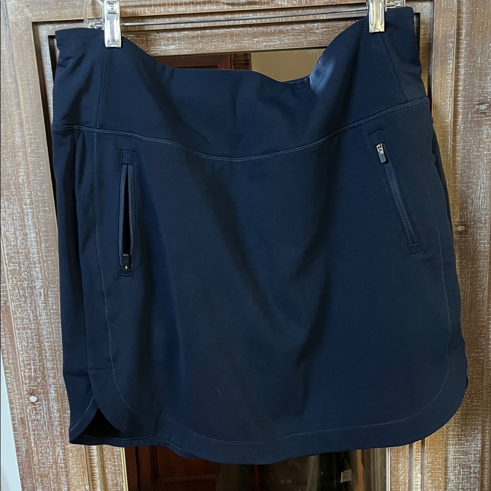 Athleta Navy Golf Skort18" XL